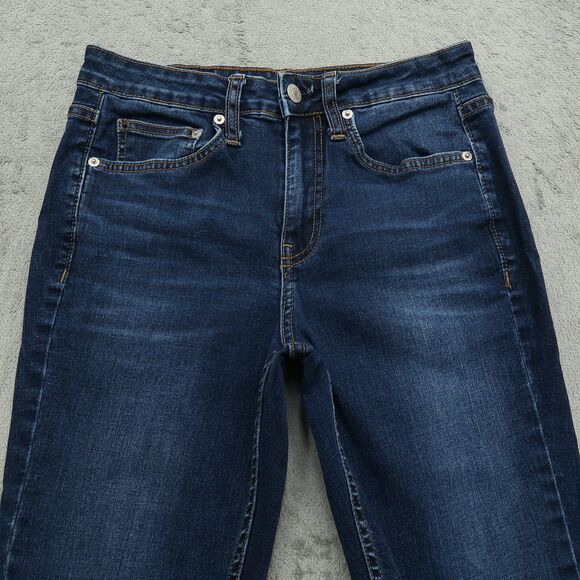 Calvin Klein Jeans Women's Size 2 Blue Mid-Rise Skinny Denim 30" Inseam Stretch - Picture 11 of 16